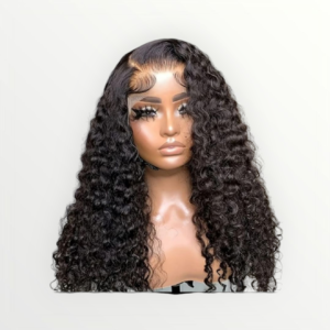 Deep Wave Frontal 13×4 wig 12A Grade Transparent Lace
