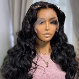 Bouncy full frontal HD Lace 300 density