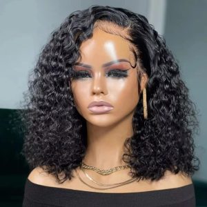 Water wave 12A Grade Transparent Lace Pre plucked